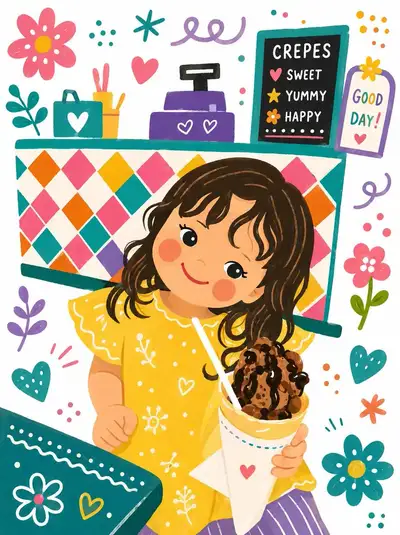 Whimsical Children's Storybook Illustration Prompt