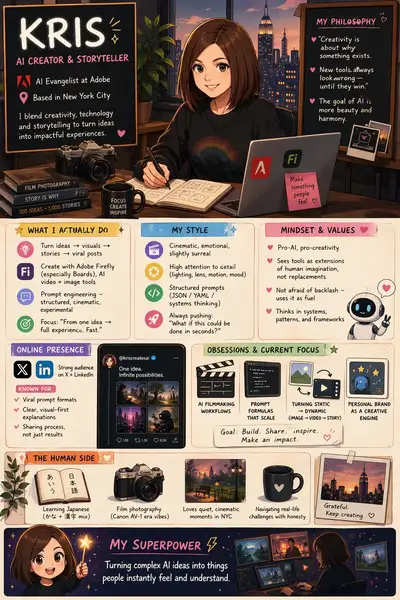 Personal Anime Infographic Generator