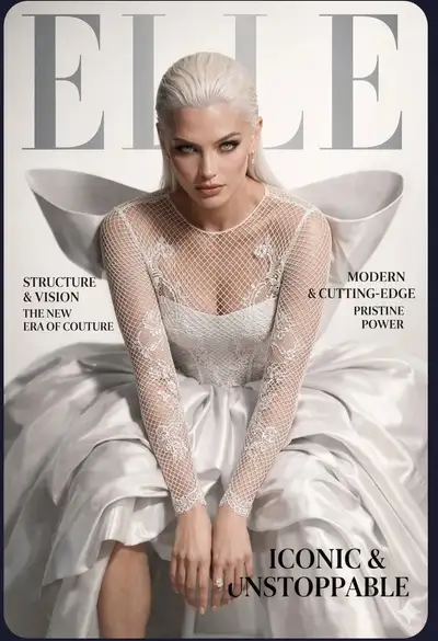 High-Fashion Magazine Cover Prompt