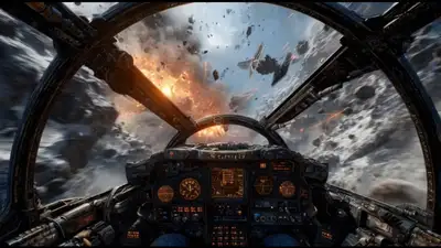 虚空との宇宙戦闘