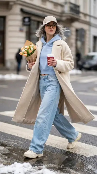 Editorial Street Style Fashion Photo Prompt