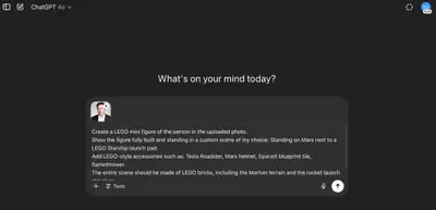 LEGO Mini Figure Photo Transform