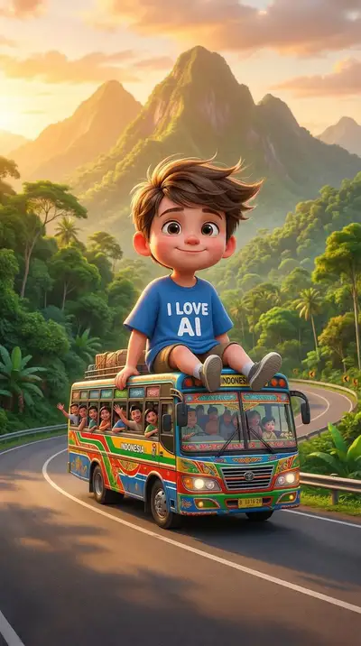 3D Disney Pixar-style Cartoon Image Prompt