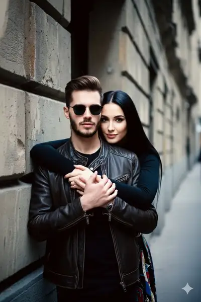 Cinematic Couple Portrait Prompt