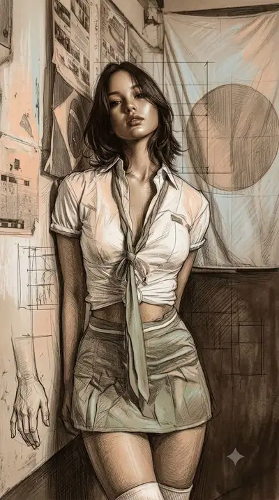 Museum-Quality Realistic Portrait Illustration