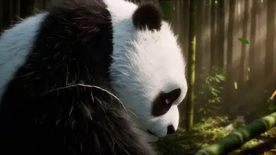 Panda Ninja vs Monkey King Cinematic Battle