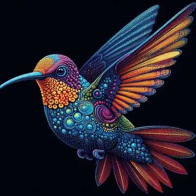 Pointillism Art Prompt