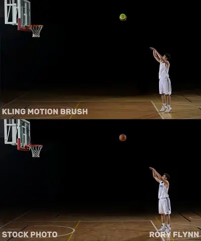 Kling Motion Brush - Golf Ball Roll