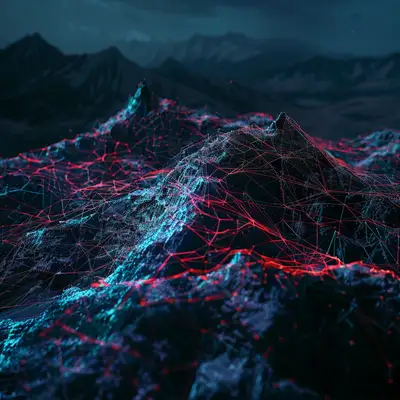 Lines Flare Abstract Image Prompt
