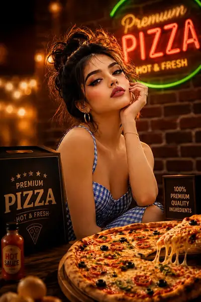Ultra-fotorealistischer Pizza-Werbevideo-Prompt