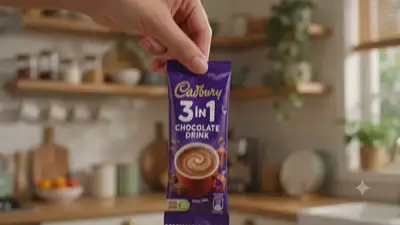 Cadbury chocolate drink commercial storyboard sheet