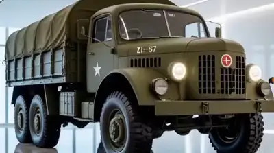 ZIL-157 in Modern Showroom
