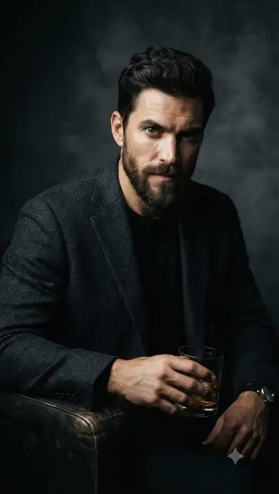 Timeless Masculine Portrait Prompt