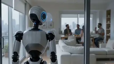 Robot Learning Human Emotions - Cinematic Sci-Fi Video Prompt