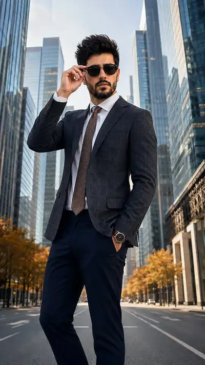 Urban Executive Cinematic Portrait Prompt