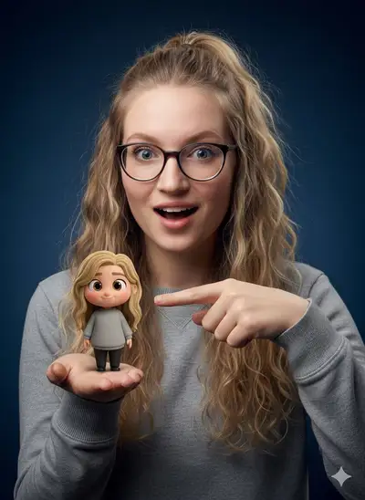 Mini Me Pixar Style Portrait Prompt
