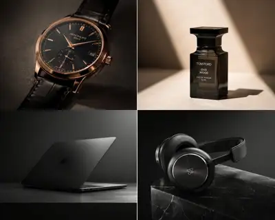 Premium Editorial Luxury Tech Ad Prompt