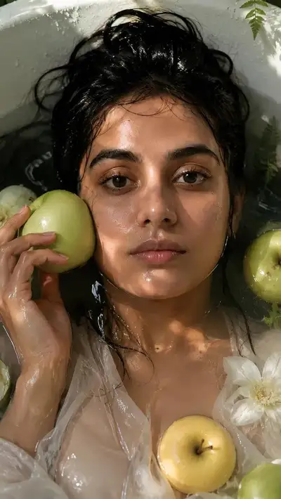 Cinematic Fashion Photo Shoot in Bathtub