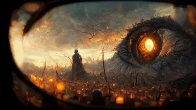 Sauron's Eye Over Middle-earth Battle