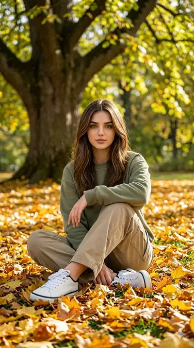 Autumn Portrait Photography Prompt