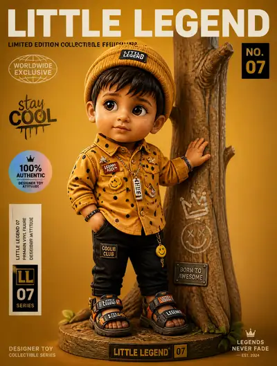 Transform a photo into a designer collectible vinyl art toy