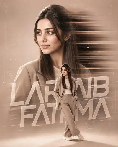 Premium Cinematic Double-Exposure Fashion Poster