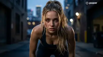 Cinematic Motivational Sprint Video Prompt