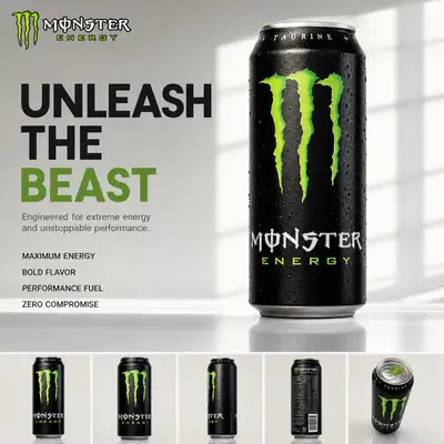 FMCG product hero advertisement template