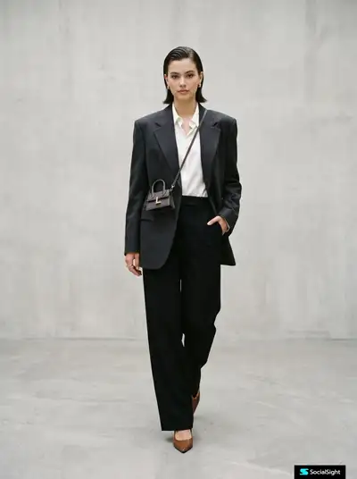 Surreal Tiny Luxury Handbag Fashion Model