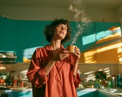 Steam Creatures Retro Kitchen Scene