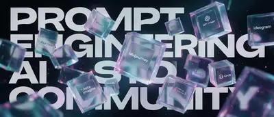 AI-Prompt-Studio-Glaswürfel-Technologiebanner