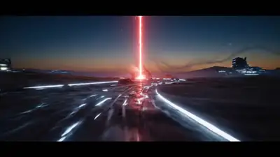 Tesla Ad Cinematic Shot JSON Prompt