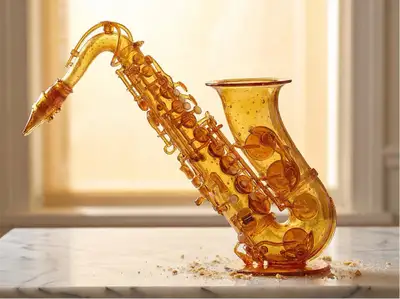 Product rendered entirely from pulled sugar work