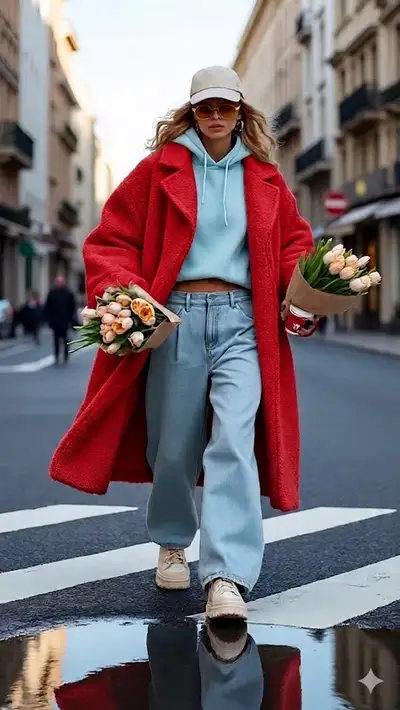 Urban Chic Street Fashion Photo