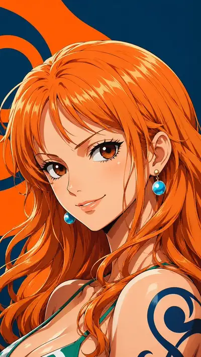 One Piece Nico Robin anime portrait poster