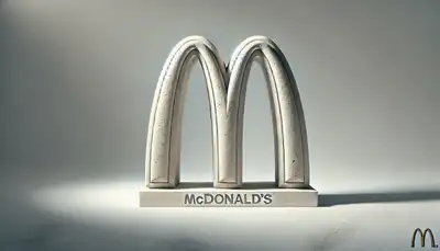 Concrete Logo Sculpture Prompt