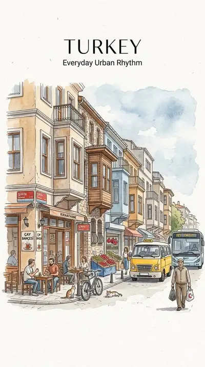 Minimalist NYC Travel Sketch Poster