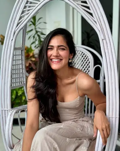 Photorealistic Portrait of Indian Woman in Rattan Chair
