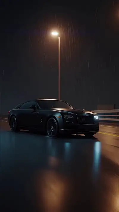 Cinematic Luxury Car Night Commercial Video Prompt