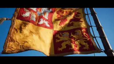 Royal Banner Unfurling on Santa María