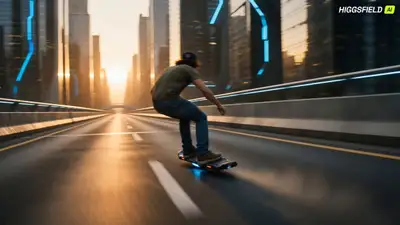 Skateboard to Gundam Warrior Transformation