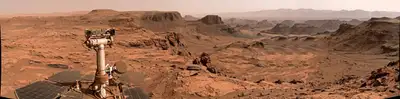 Mars Panorama by Opportunity Rover