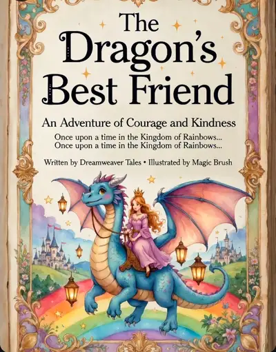 Whimsical Children's Fantasy Book Covers