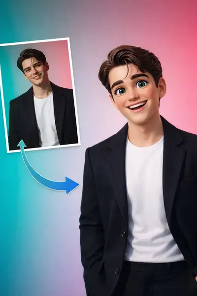 3D Avatar Portrait Prompt