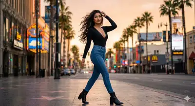 Magical Realism Hollywood Portrait
