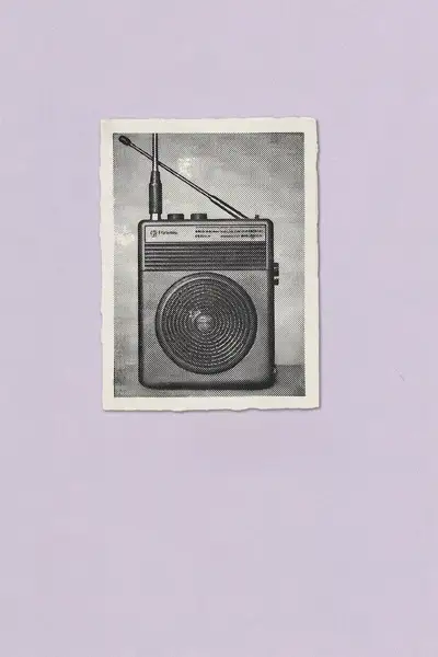 Vintage Radio Festival Poster (Base + 2 Iterations)