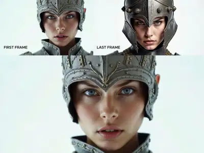 First Frame/Last Frame Fashion Morph