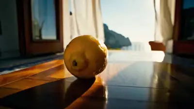 POV Lemon Tumble on Amalfi Coast