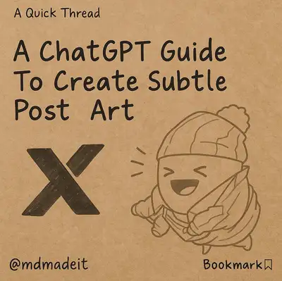 Minimalist Social Media Post with Handwritten Fonts