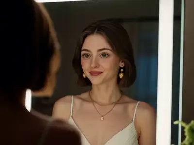 Cinematic Luxury Perfume Commercial with Romantic Evening